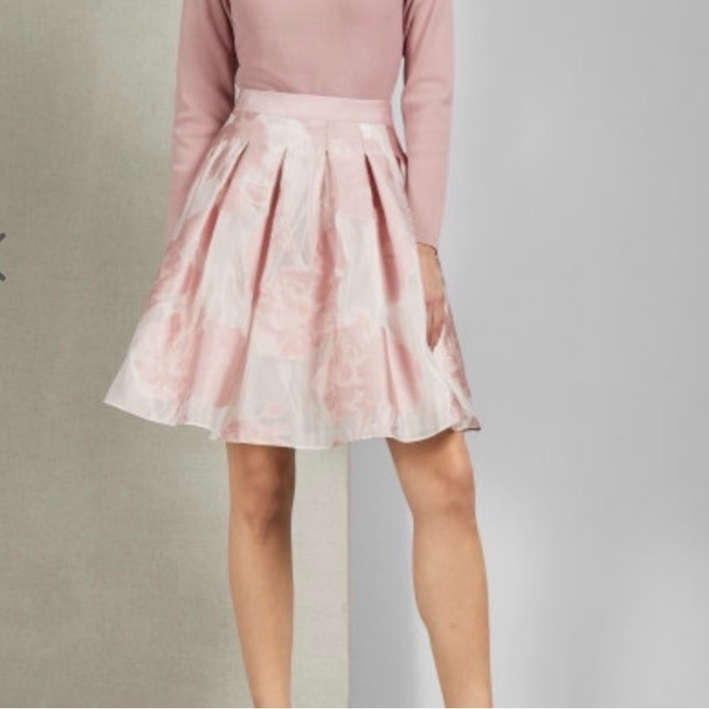 Ted baker London Elegant blush Floral Women's Skirt